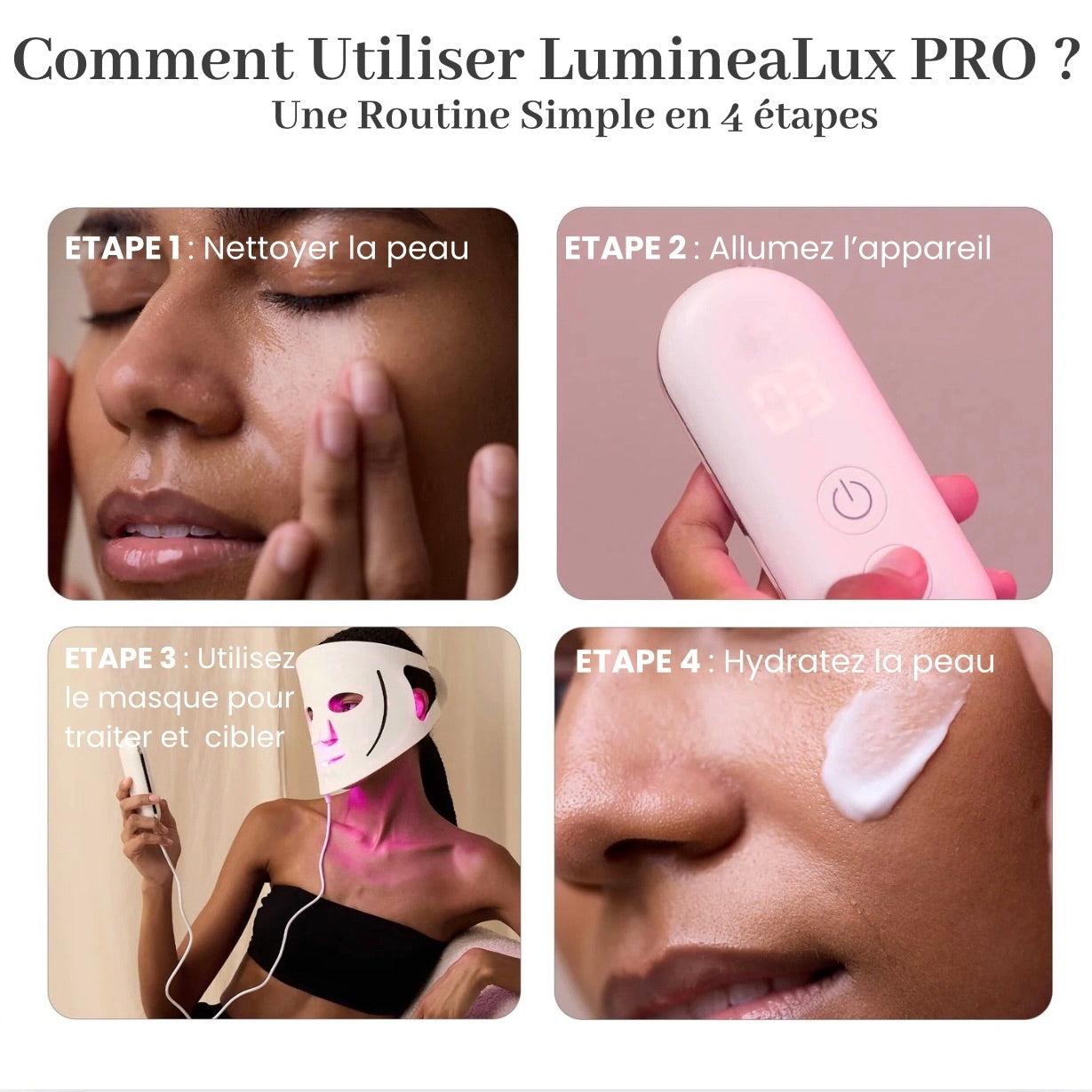 MASQUE LUMINEALUX PROFESSIONNEL